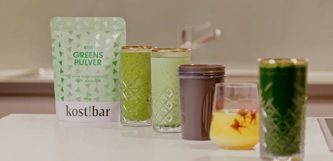 Pflanzliche Nährstoffe in kost!bar BIO Greens